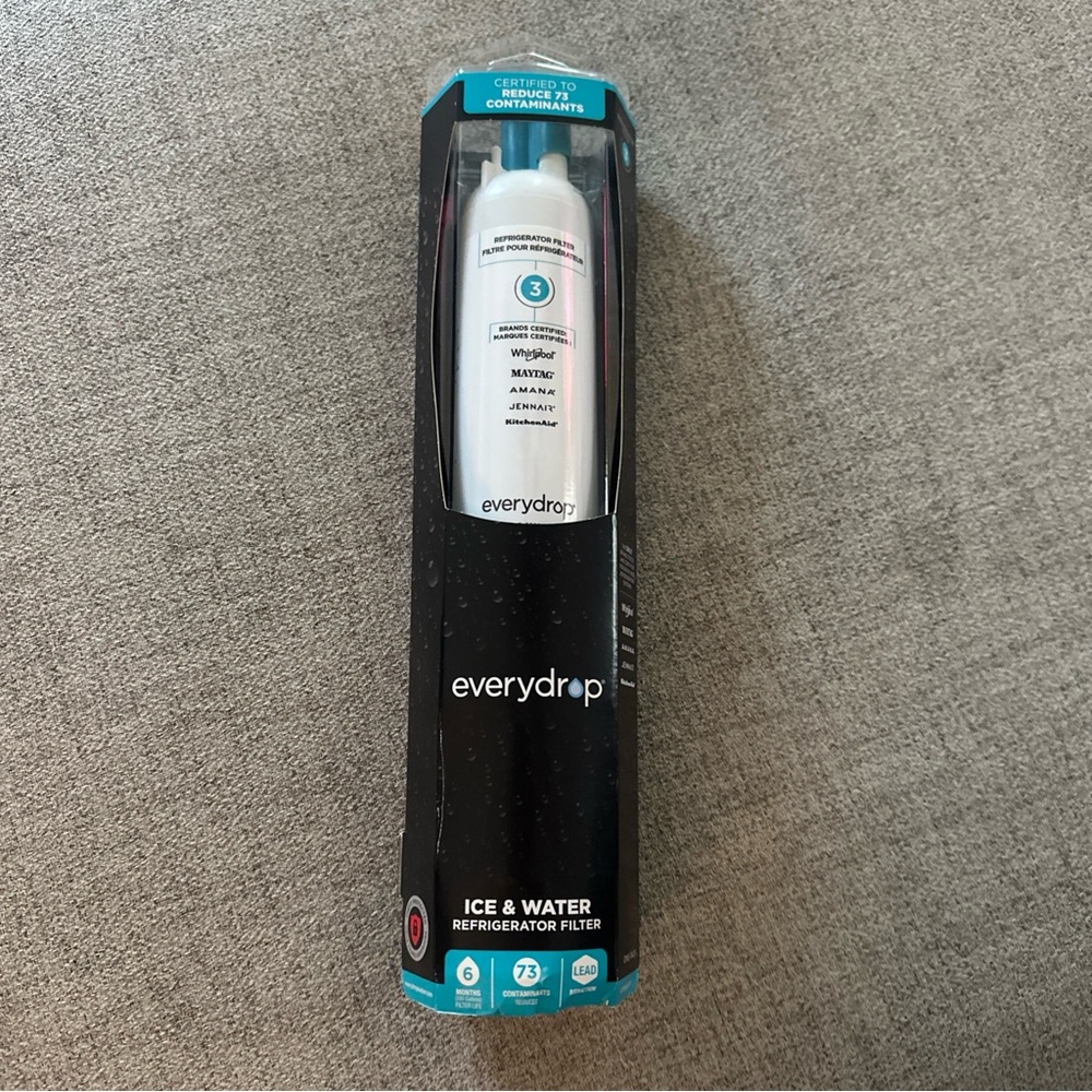 Ice & Water Refrigerator Filter - White